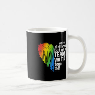 Autism Heart Autism Awareness Coffee Mug