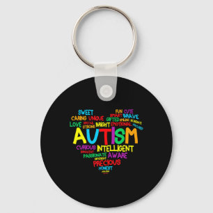 Autism Heart Autism Awareness Proud Autism Mum Gif Key Ring