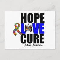 Autism Hope Love Cure (v.1)