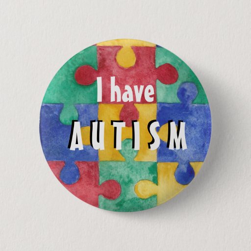 Image of Autism ID button