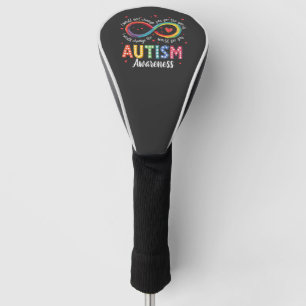 Autism Infinity Symbol Autism Awareness Month  Golf Head Cover