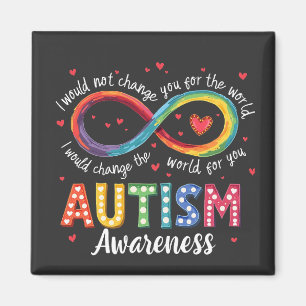 Autism Infinity Symbol Autism Awareness Month  Magnet