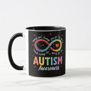 Autism Infinity Symbol Autism Awareness Month  Mug
