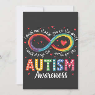 Autism Infinity Symbol Autism Awareness Month  Save The Date