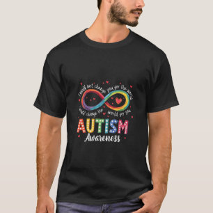 Autism Infinity Symbol Autism Awareness Month T-Shirt