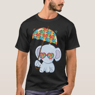 Autism is my Incredible talent Baby Elephant Autis T-Shirt
