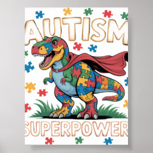 Autism is my Superpower Autism Awarenes Poster