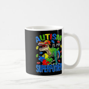 Autism Is My Superpower Autism Awareness Boys Kids Coffee Mug