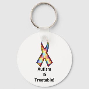 Autism IS Treatable! Key Ring