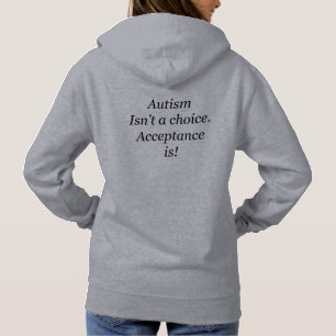 Autism isn't a choice hoodie