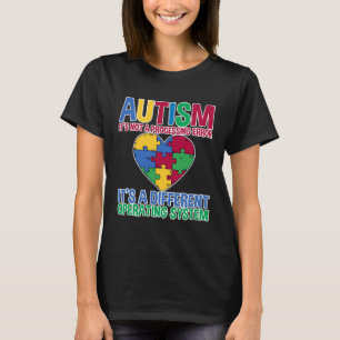 Autism It s Not A Processing Error T-Shirt