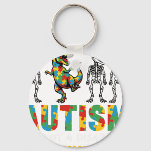 Autism Its Not A Disability Its A Different Abilit Key Ring