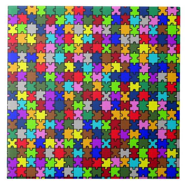 Autism jigsaw tile (Front)