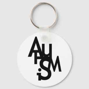 Autism (Jumbled Letters) Key Ring