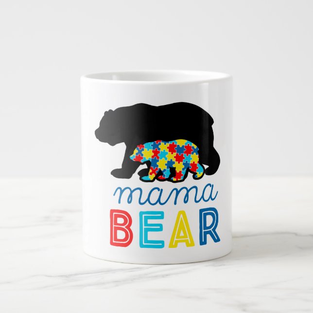 Autism  - Jumbo Mug (Front)