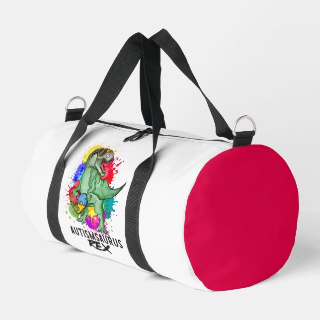 Autism -Keep or design your own  Duffle Bag (Left Corner)