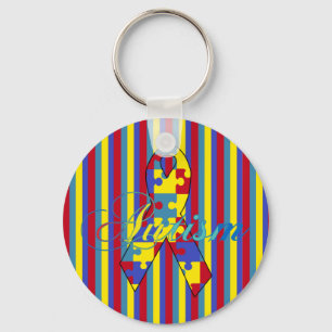 Autism Key Ring
