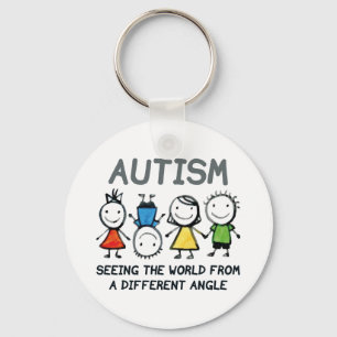 Autism Key Ring