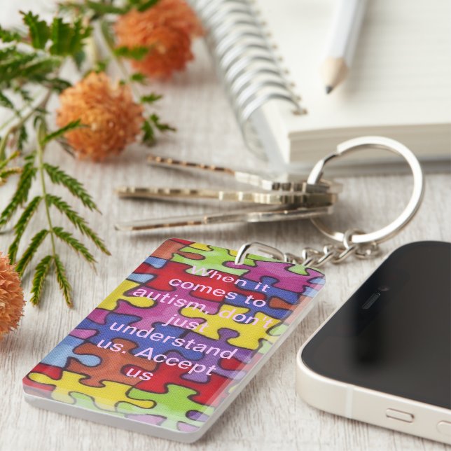 Autism Keychain (Front Right)