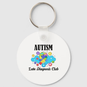 Autism Late Diagnosis Club - Autism Awareness 1  Key Ring