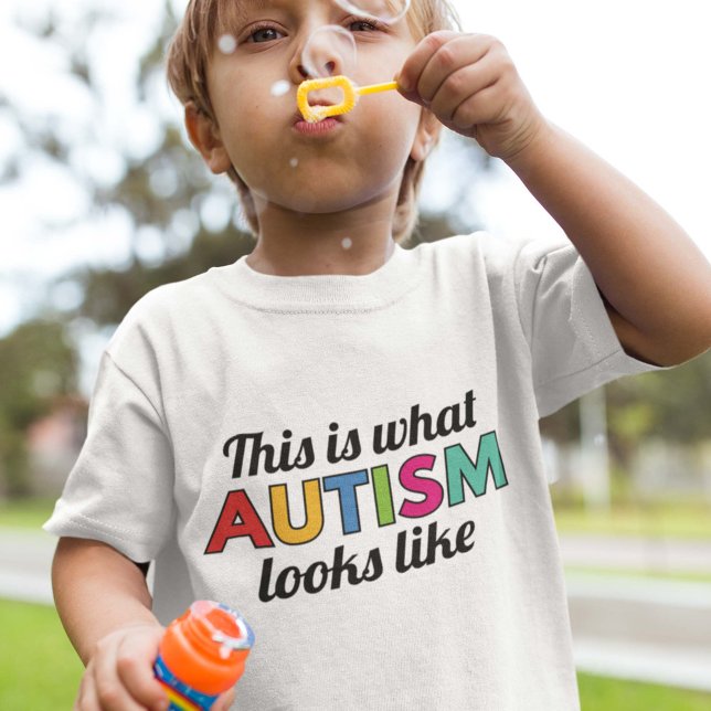 Autism Looks Like T-Shirt (Creator Uploaded)
