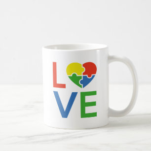 Autism Love Coffee Mug