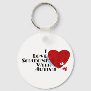 Autism Love Key Ring