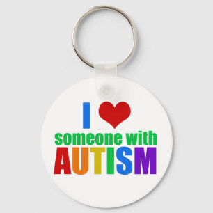 Autism Love Key Ring