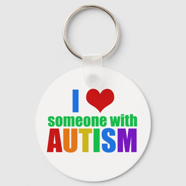 Autism Love Key Ring (Front)