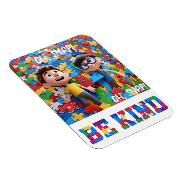 Autism Magnet (Right Side)