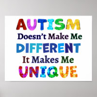 AUTISM Makes Me UNIQUE