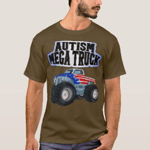 Autism Mega Truck Apparel T-Shirt