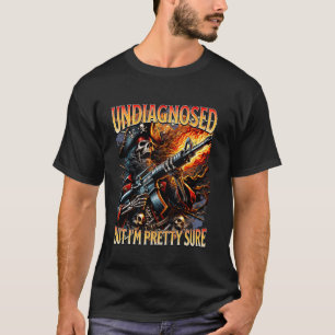 Autism Meme Skeleton Tism Undiagnosed But Im Prett T-Shirt