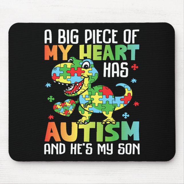Autism Mom1  Mouse Mat (Front)