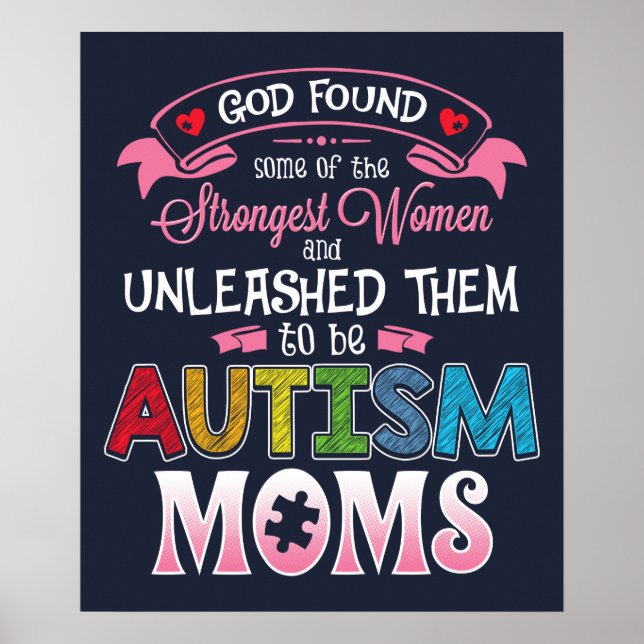 Autism Moms Poster (Front)