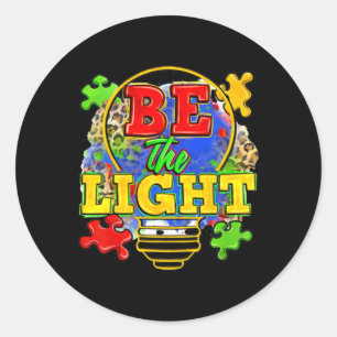 Autism Month World Autism Awareness Day 2025 14  Classic Round Sticker