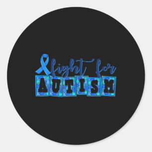 Autism Month World Autism Awareness Day 2025 15  Classic Round Sticker