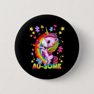 Autism Month World Autism Awareness Day 2025 17  6 Cm Round Badge