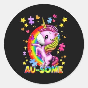 Autism Month World Autism Awareness Day 2025 17 Classic Round Sticker