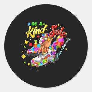 Autism Month World Autism Awareness Day 2025 6 Classic Round Sticker