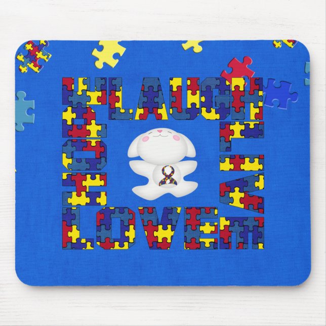 Autism Mouse Mat (Front)