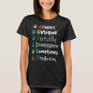 Autism Mum Autism Awareness Autistic Boys Girls Mo T-Shirt