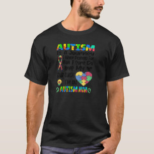 Autism Mum Autism Awareness Puzzle Autism Is A Jou T-Shirt