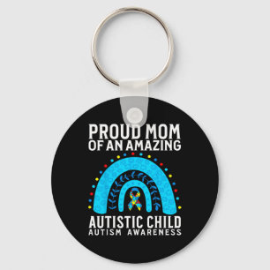 Autism Mum Autism Awareness Support Gifts Autism P Key Ring