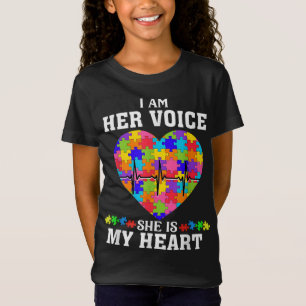 Autism Mum Autistic Daughter Teacher Autism Awaren T-Shirt