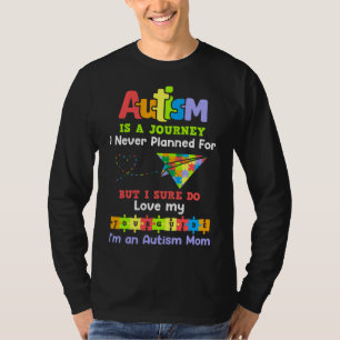 Autism Mum Awareness Autism Is A Journey T-Shirt