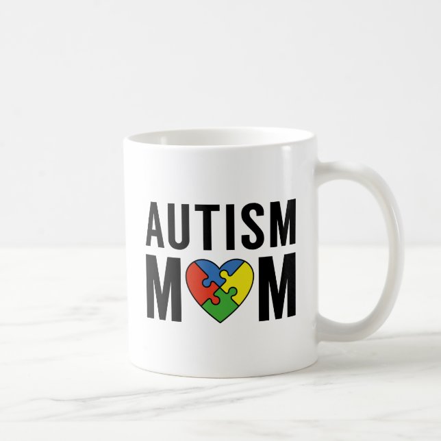 Autism Mum Coffee Mug (Right)