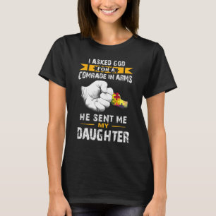 Autism Mum Dad Daughter Autism Awareness Men Women T-Shirt