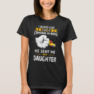 Autism Mum Dad Daughter Autism Awareness Men Women T-Shirt