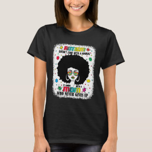 Autism Mum Doesn Come With A Manual Autism Awarene T-Shirt